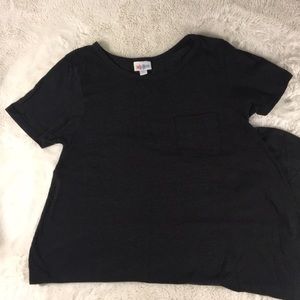 Black Pinstripe LuLaRoe Carly Dress